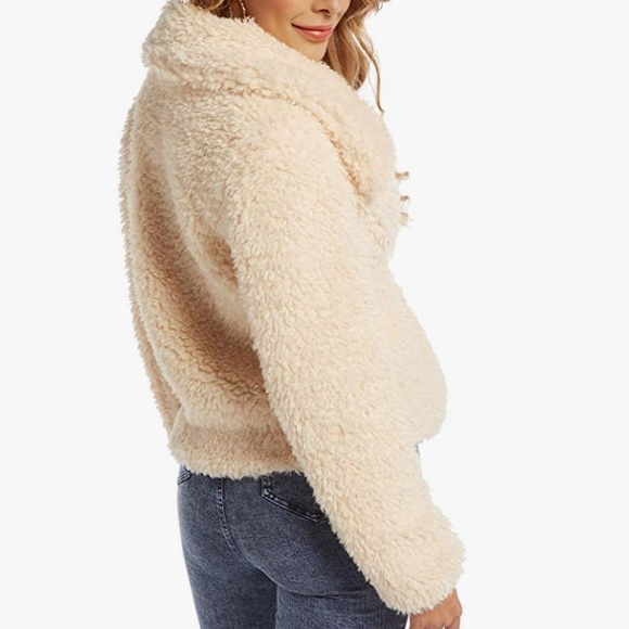 Sugar Poison Sherpa Jacket Size S - Picture 4 of 7